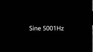 Sine 5001Hz Audio Only