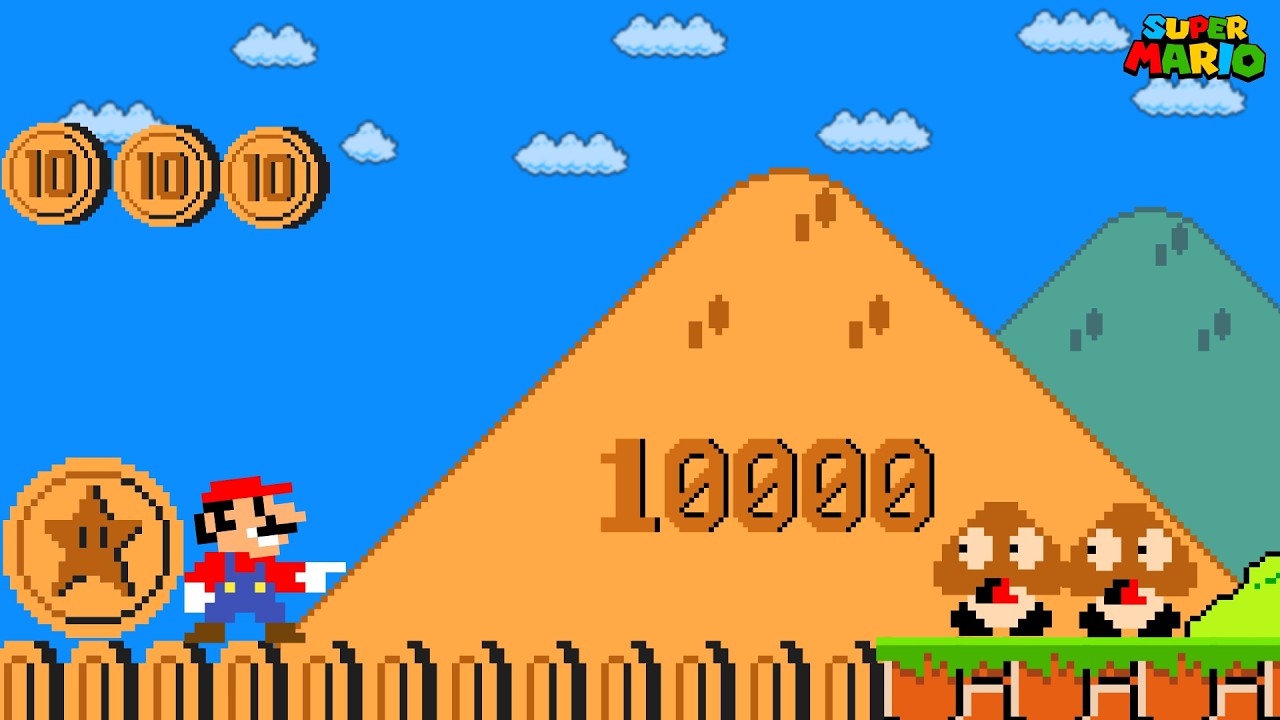 Everything Turns Into Coins in Super Mario Bros… What Happened? - YouTube