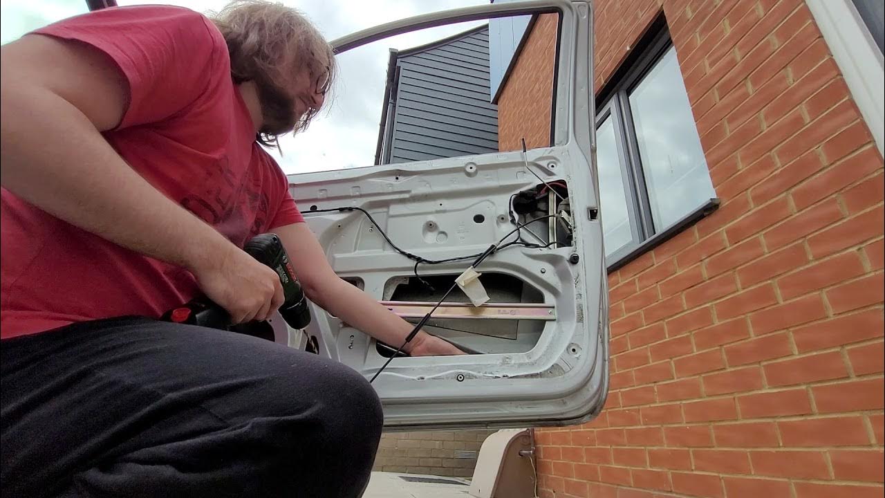 VW FOX Window Regulator Install Tutorail YouTube