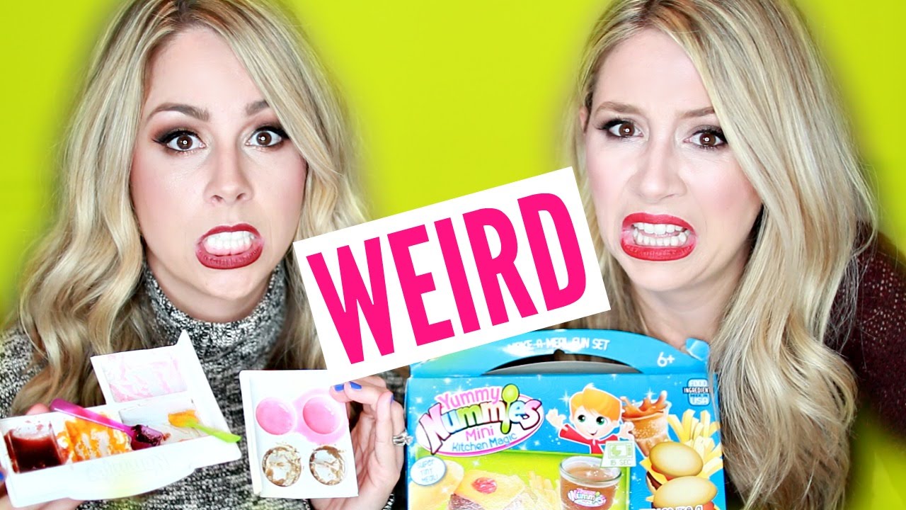 WEIRD Taste Test | Yummy Nummies Best Ever Burger Maker