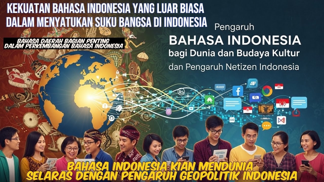 Keberhasilan netizen Indonesia dalam mempromosikan bahasa indonesia mampu menarik perhatian dunia 