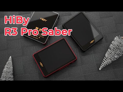 HiBy R3 Pro Saber Digital Audio Player unboxing!