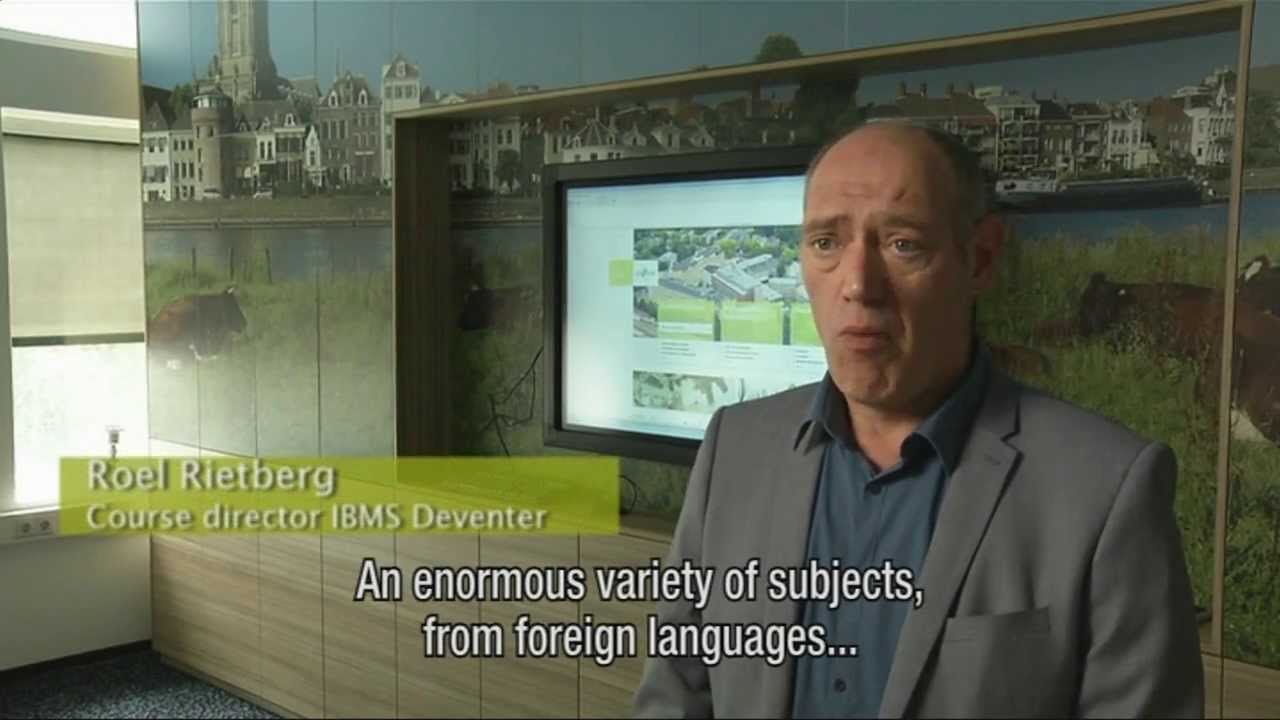 So you think you can be a Saxion IBMS student?