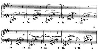 F. Chopin, Nocturne in c# minor op. posth (with sheet music). Max A. Midroit, piano