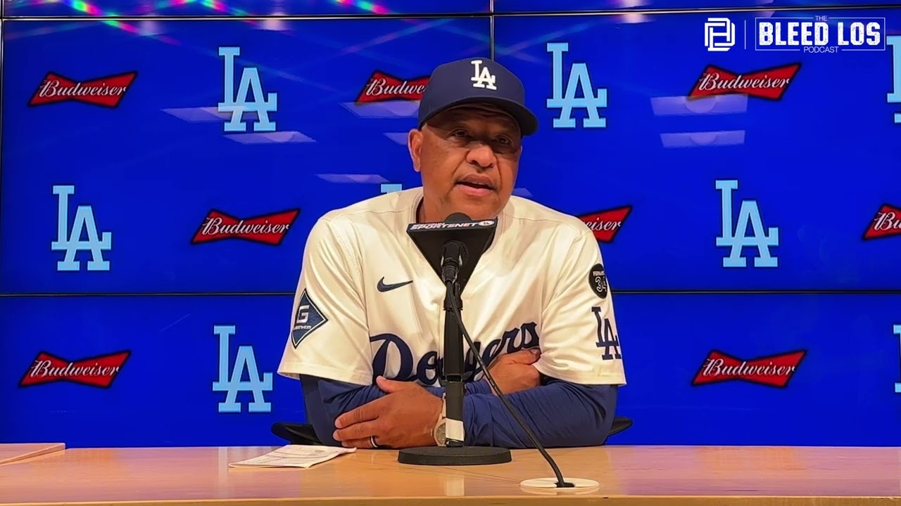 Dodgers Manager Dave Roberts on Strike Zone Frustrations