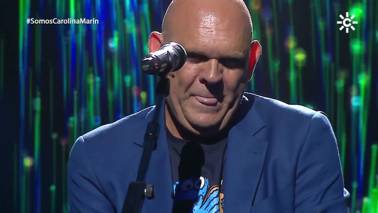 Luis Lara canta 'Doraemon' por  seguidiya para Carolina Marín en 'Somos Música'
