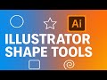Mastering Shape Tools in Adobe Illustrator | Complete Tutorial (Rectangles, Circles, Stars &amp; More)