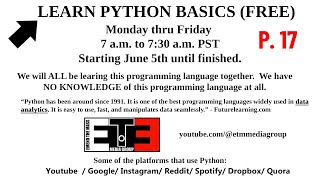 Python Tutorial 17... Final (Download Bootstrap)