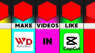 How To Create Data Comparison Videos on CapCut Mobile | Easy Tutorial (2024)