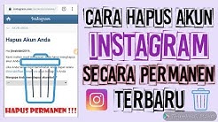 CARA HAPUS AKUN INSTAGRAM TERBARU SECARA PERMANEN - Durasi: 3.26. 