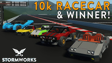 10k Race Car Challenge - Final Part 2 & Winner - Stormworks