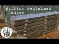 Milling Reclaimed Lumber (MonkWerks)