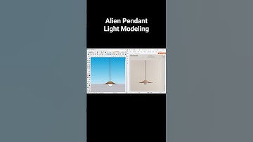 How to Create Stunning Pendant Lights in Minutes #sketchup #sketchuptutorial #light #sketchup_core