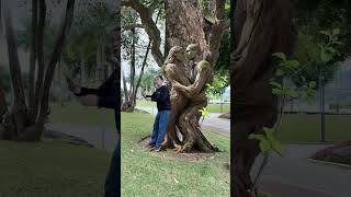 A thousand-year-old ancient tree has become a spirit! #funny #magic #memes #comedy