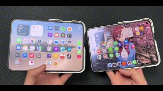 Full iPhone Duo vs Xiaomi18 Fold Quick comparison Update