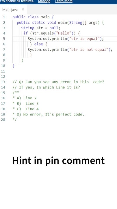 Discover the Hidden Error in this Java Code Challenge! | Challenge: 8 🤔 ...