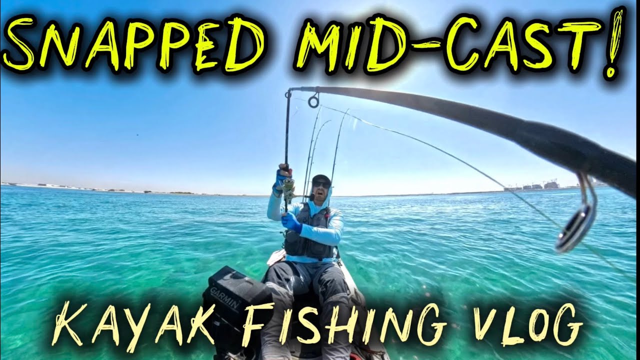 FISHING ABU DHABI VLOG - MY ROD SNAPPED MID-CAST! 