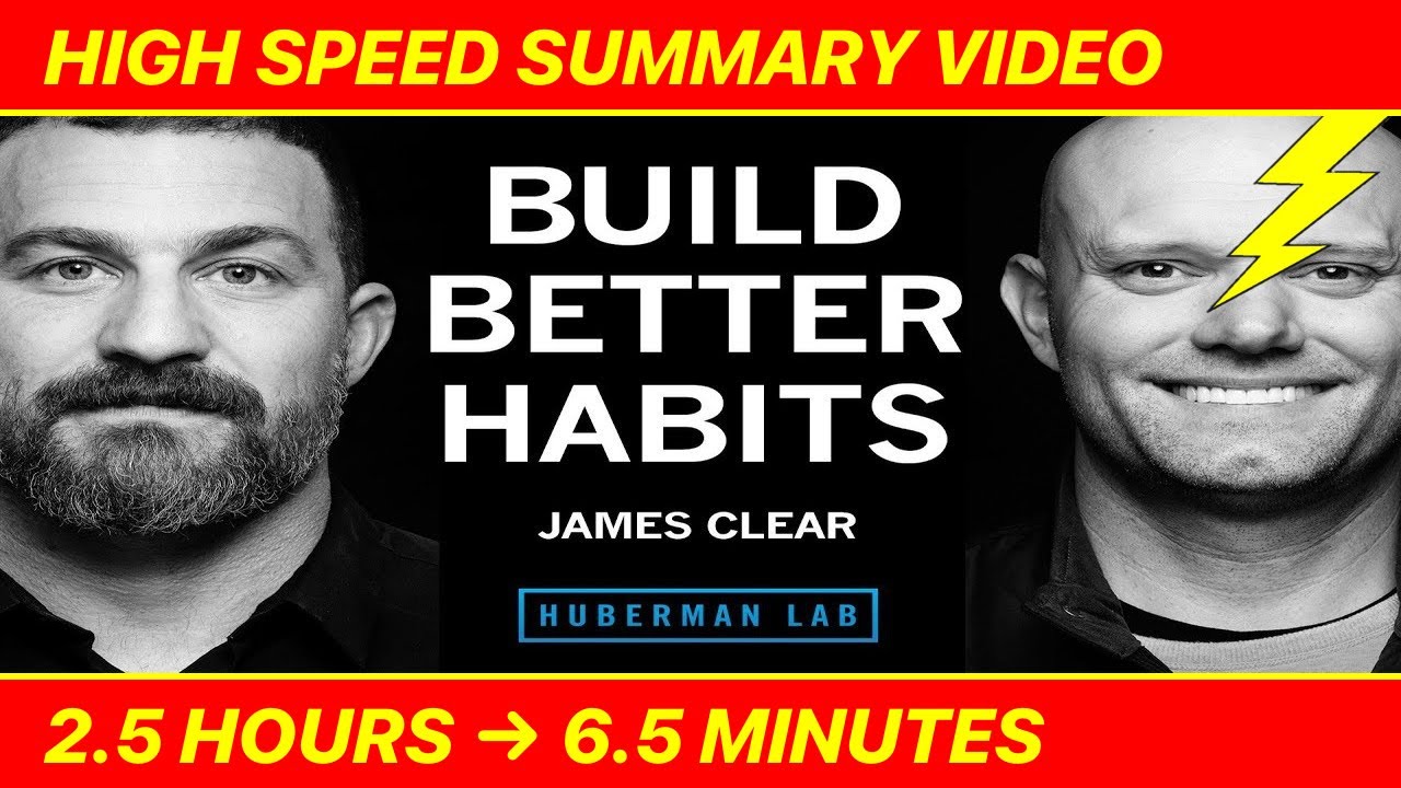 Эндрю Хуберман и Джеймс Клир о привычках, идентичности и окружающей среде.