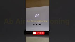 E6|Error code in voltas inverter ac|how to fix E6/ error code|#voltasac#error#abairconditioning#yt Profile