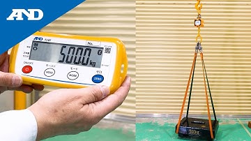 [Japanese] Introduction to Measurement Methods | FJ-BT Series Crane scale with external display