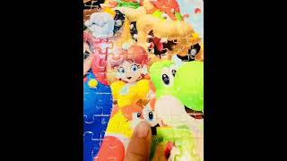 Supermario Puzzle Challenged 200 pcs #shorts #trending #puzzle #fyp #toys #funny #mario #asmr L34