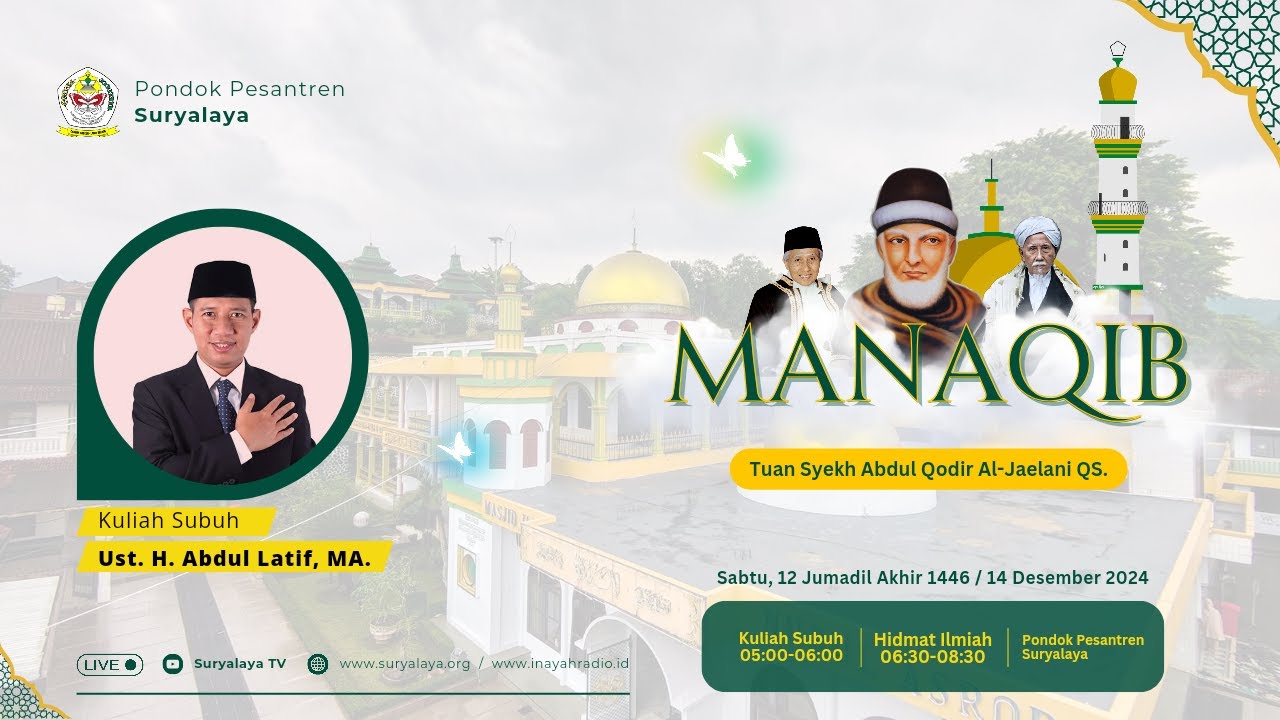 KULIAH SUBUH - Manaqib Bulan Jumadil Akhir 1446 H.