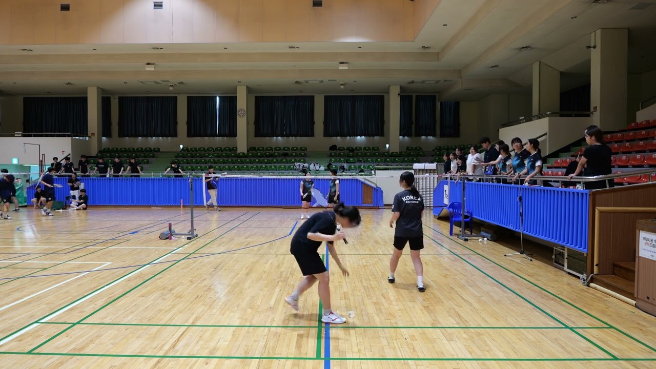 2025 여주 학교 스포츠클럽 축제 배드민턴 고등부 1게임 [대신고]박영은 김태희 VS [자영농고] 엄지윤 신지원