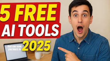 5 free AI tools that can save you hours in 2025