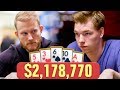 The Biggest Pot In The History Of Tv Poker! 1.1M DOLLAR ...