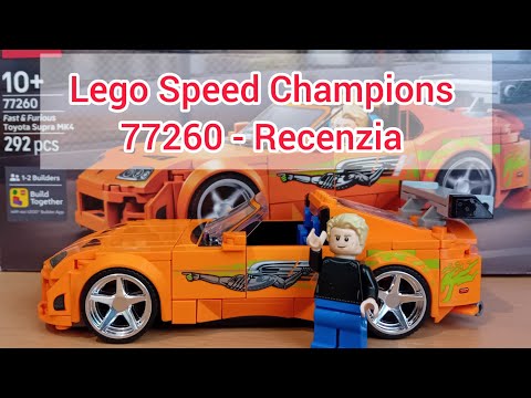 Lego Speed Chapions 77260 Toyota Supra MK4 - Recenzia