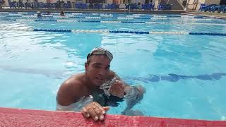 تعليم السباحة للمبتدئين المهاره الثانيه ضربات الرجلين في السباحه الحره