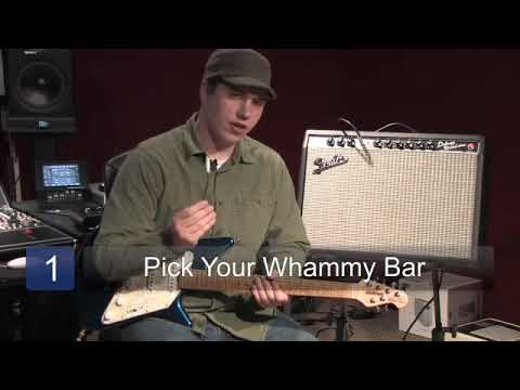 Video: Kun je een whammy bar op een gitaar zetten?