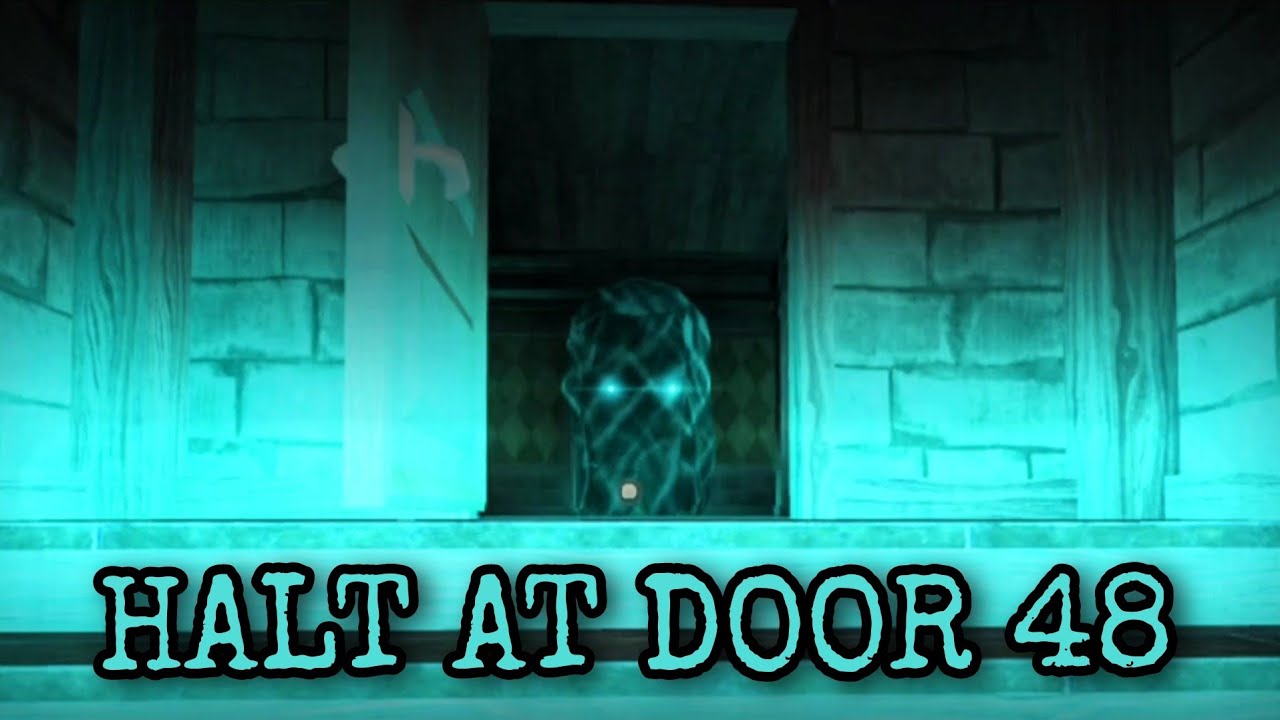 Halt Appears at Door 8.. - Roblox Doors 