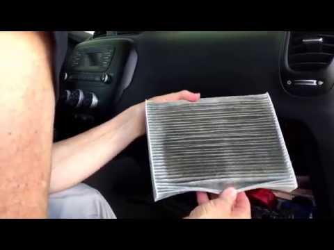 KIA Soul cabin air filter replacement in under 5 minutes. DIY!