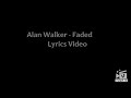 Alan Walker - Faded (instrumental) lyrics Video