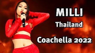 มิลลิ(MILLI) ร่วมโชว์ Coachella 2022 กินข้าวเหนียวมะม่วง