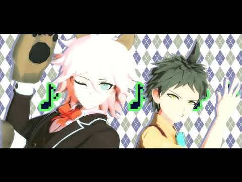 【ダンガンロンパMMD】狛枝と日向でトゥイー・ボックスの人形劇場