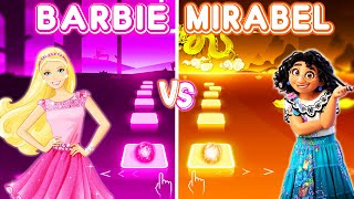 Barbie VS Elsa  Life In The Dreamhouse, Let It Go - Tiles Hop EDM Rush! 