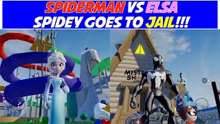 Spiderman Rescue Fozzy Bear Games From Black Spiderman Elsa Video A Spider-Man Video