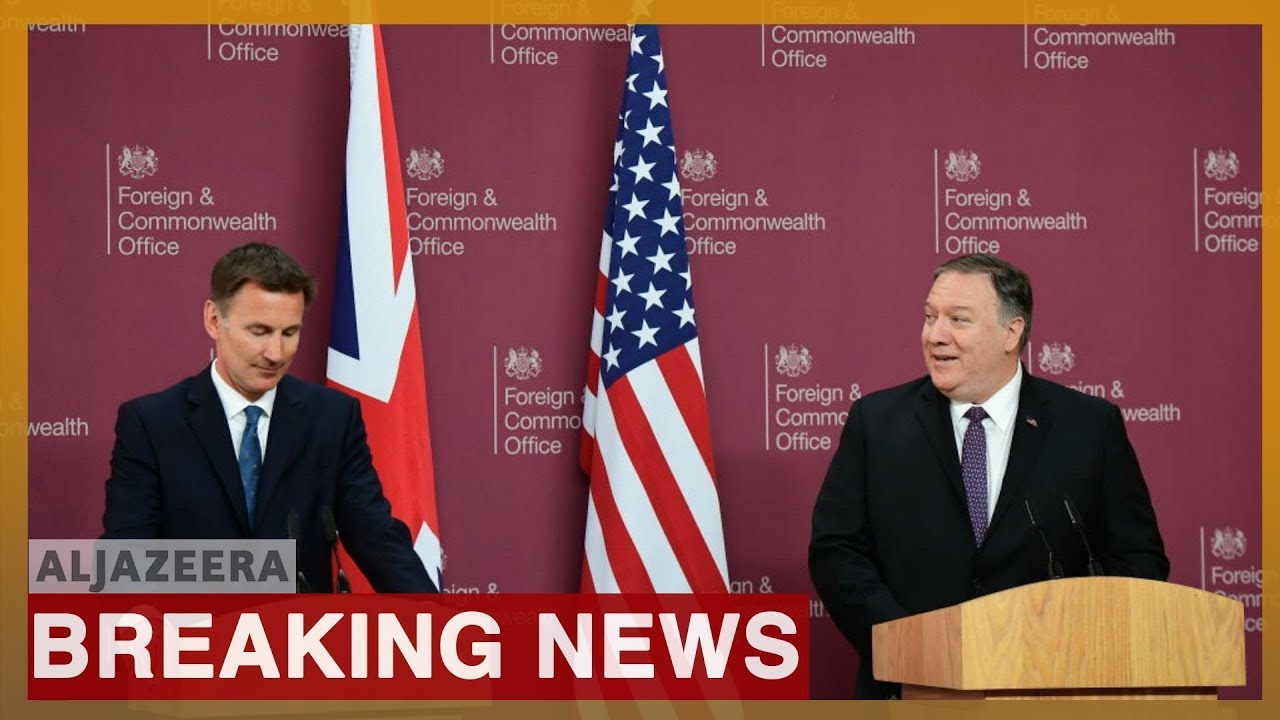 aljazeera english logo 🇮🇷 Iran nuclear deal: US and UK react to Tehran's decision | Al Jazeera English