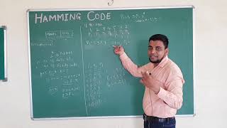 Hamming Code Hindi| Error Correcting codes in Computer network|Encoder & Decoder of Hamming Code