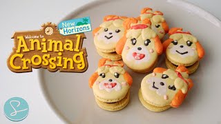 ANIMAL CROSSING MACARON RECIPE (Isabelle Animal Crossing) -  Sumopocky