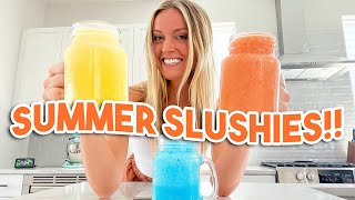 3 EASY slushie recipes you can make at home!