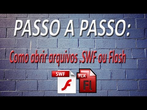 Vídeo: Como Abrir A Extensão Swf