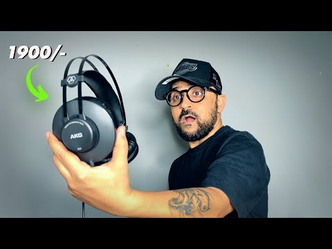 AKG K52 Headphones Review  Best Studio Headphones For Mixing & Mastering  In 2023 Under 2000/- 