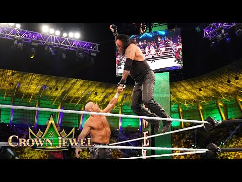 The Undertaker goes Old School against Shawn Michaels: WWE Crown Jewel 2018 (WWE Network Exclusive)