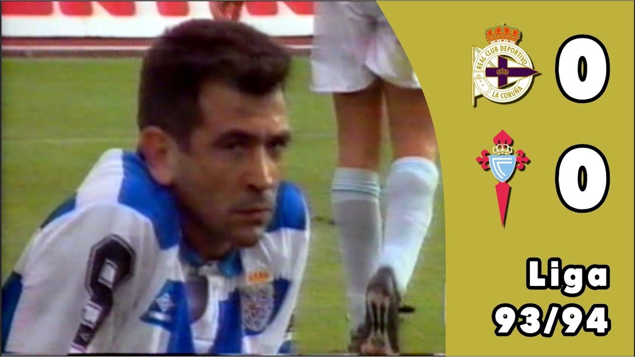 Deportivo 0-0 Celta | Resumen | Liga 93/94 | Jornada 1