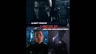 Albert wesker vs cap & batman