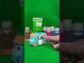 Rainbow Drink Bus🚛 Color Water Bottles with TBus(mc-861)#shots #fun