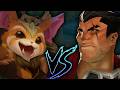 Wild Rift Darius vs. Gnar Baron Lane Gameplay!